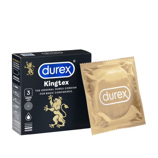 Bao cao su Durex Kingtex 3 bao 1
