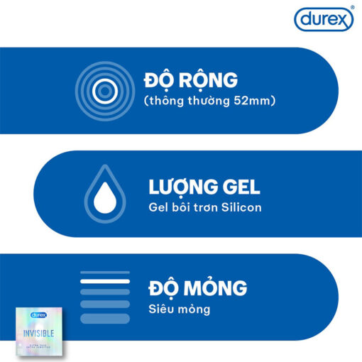 bao cao su durex invisible extra sensitive info