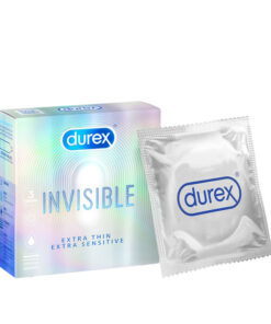 bao cao su durex invisible extra sensitive nho