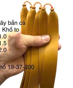Dây thun dành cho ná bắn cá đủ loại 5 Day dep ca