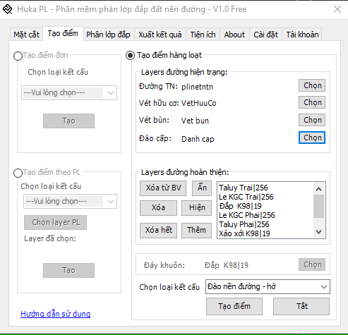 Tải phần mềm phân lớp đất đắp miễn phí 3 image 1