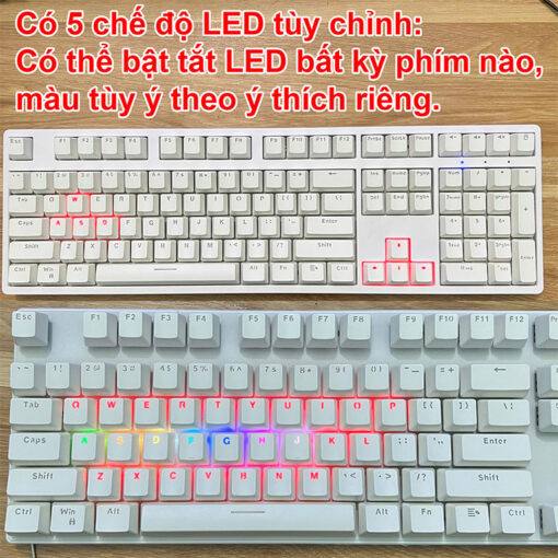 ban phim co noppoo f108 5