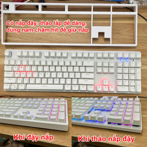 ban phim co noppoo f108 6